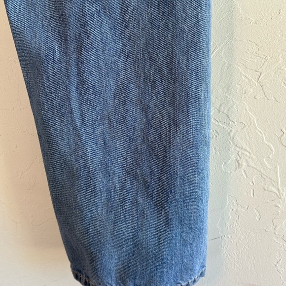 Levi’s 505 Classic Blue Medium Wash Straight Leg Denim Jeans Sz 33x30 - Picture 9 of 15